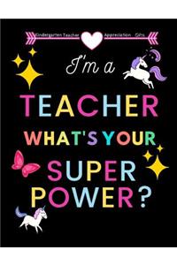 Kindergarten Teacher appreciation gifts