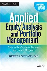 Applied Equity Analysis and Portfolio Management, + Online Video Course