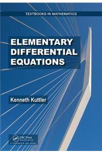 Elementary Differential Equations