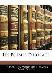 Les Poesies D'Horace