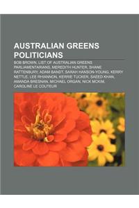 Australian Greens Politicians
