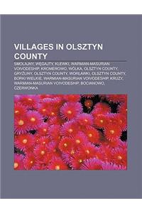 Villages in Olsztyn County