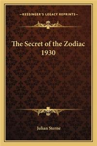 The Secret of the Zodiac 1930