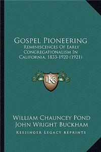 Gospel Pioneering