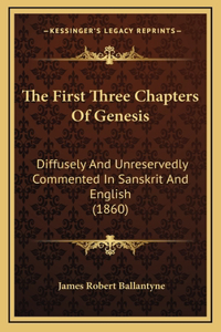 The First Three Chapters of Genesis