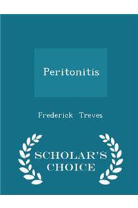 Peritonitis - Scholar's Choice Edition