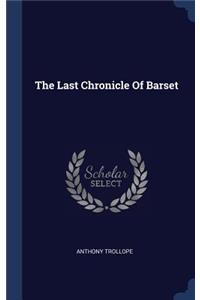 The Last Chronicle Of Barset