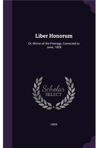 Liber Honorum