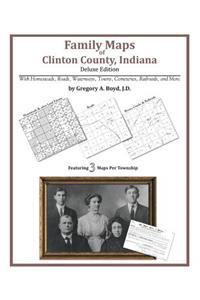 Family Maps of Clinton County, Indiana