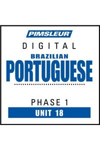 Pimsleur Portuguese (Brazilian) Level 1 Lesson 18 MP3