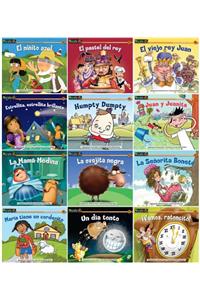 Spanish Rising Readers Nursery Rhyme Tales Set 1 Single Copy Boxed Set