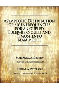 Asymptotic Distribution of Eigenfrequencies for a Coupled Euler-Bernoulli and Timoshenko Beam Model