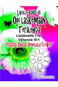 Varaa lapsille - Aikuisten Opi laskemaan Terälehtiä Lisää Jopa 1-10 Vähennä Down 10-1 Uudella ystävä "Honolulu Flower"