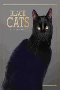 BLACK CATS SQUARE WALL CALENDAR 2021