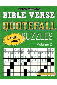 Bible Verse Quotefall Puzzles Vol.2