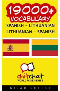 19000+ Spanish - Lithuanian Lithuanian - Spanish Vocabulary
