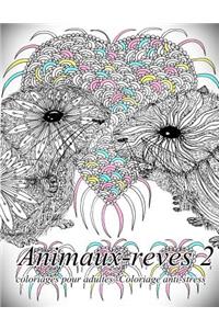 Animaux-Reves 2 - Coloriages Pour Adultes