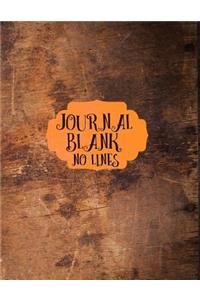 Journal Blank No Lines