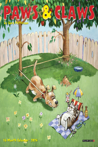 Paws & Claws by Gary Patterson 2024 7 X 7 Mini Wall Calendar