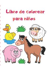 Libro de colorear para niños