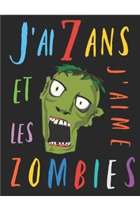 J'ai 7 ans et j'aime les zombies