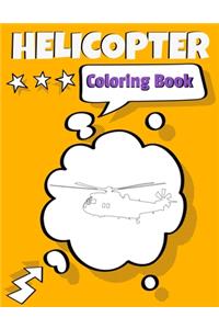 Helicopter Coloring Book