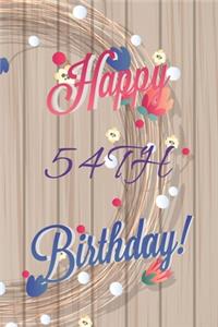 Happy 54th Birthday