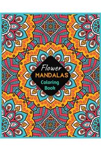 Flower MANDALAS Coloring Book
