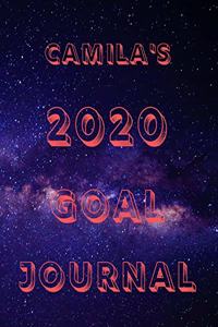 Camila's 2020 Goal Book: 2020 New Year Planner Goal Journal Gift for Camila / Notebook / Diary / Unique Greeting Card Alternative