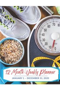 12 Month Weekly Planner