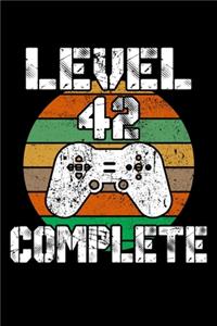 Level 42 Complete