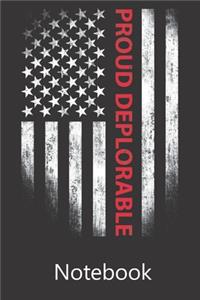 Proud Deplorable America Flag