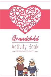 Grandchild Activity Book For Grandma And Grandpa