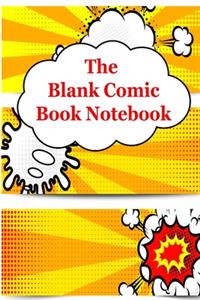 The Blank Comic Book Notebook