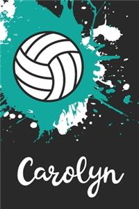 Carolyn Volleyball Notebook
