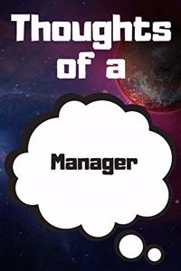 Thoughts of a Manager