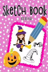 Sketch Book 8.5 X11 Kids