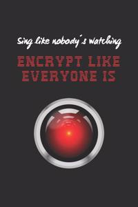 Sing Like Nobody´s Watching, Encrypt Like Everyone Is