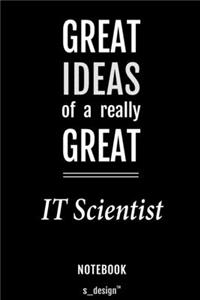 Notebook for IT Scientists / IT Scientist