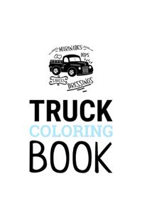 Truck Coloring Book