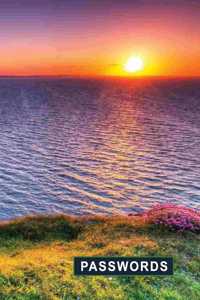 Low Vision Password Record Book With Bold Lines on White Paper