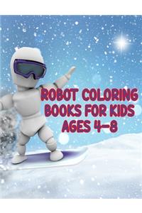 Robot Coloring Books For Kids Ages 4-8