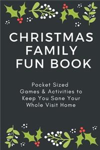 Christmas Family Games and Activities Fun Book