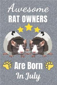 Awesome Rat Owners Are Born In July