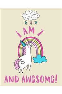 I Am 7 And Awesome
