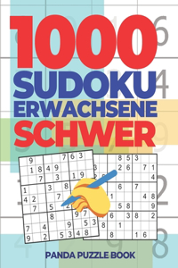 1000 Sudoku Erwachsene Schwer
