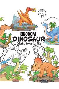Dinosaur Kingdom Coloring Books For Kids