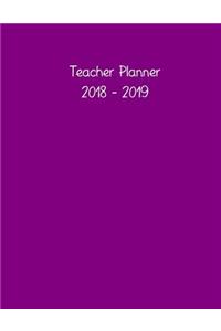 Teacher Planner 2018 - 2019
