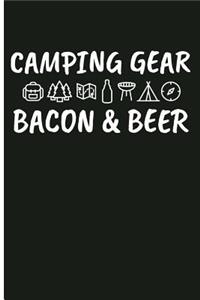 Camping Gear Bacon & Beer
