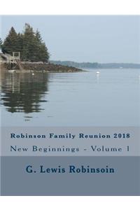 Robinson Family Reunion 2018